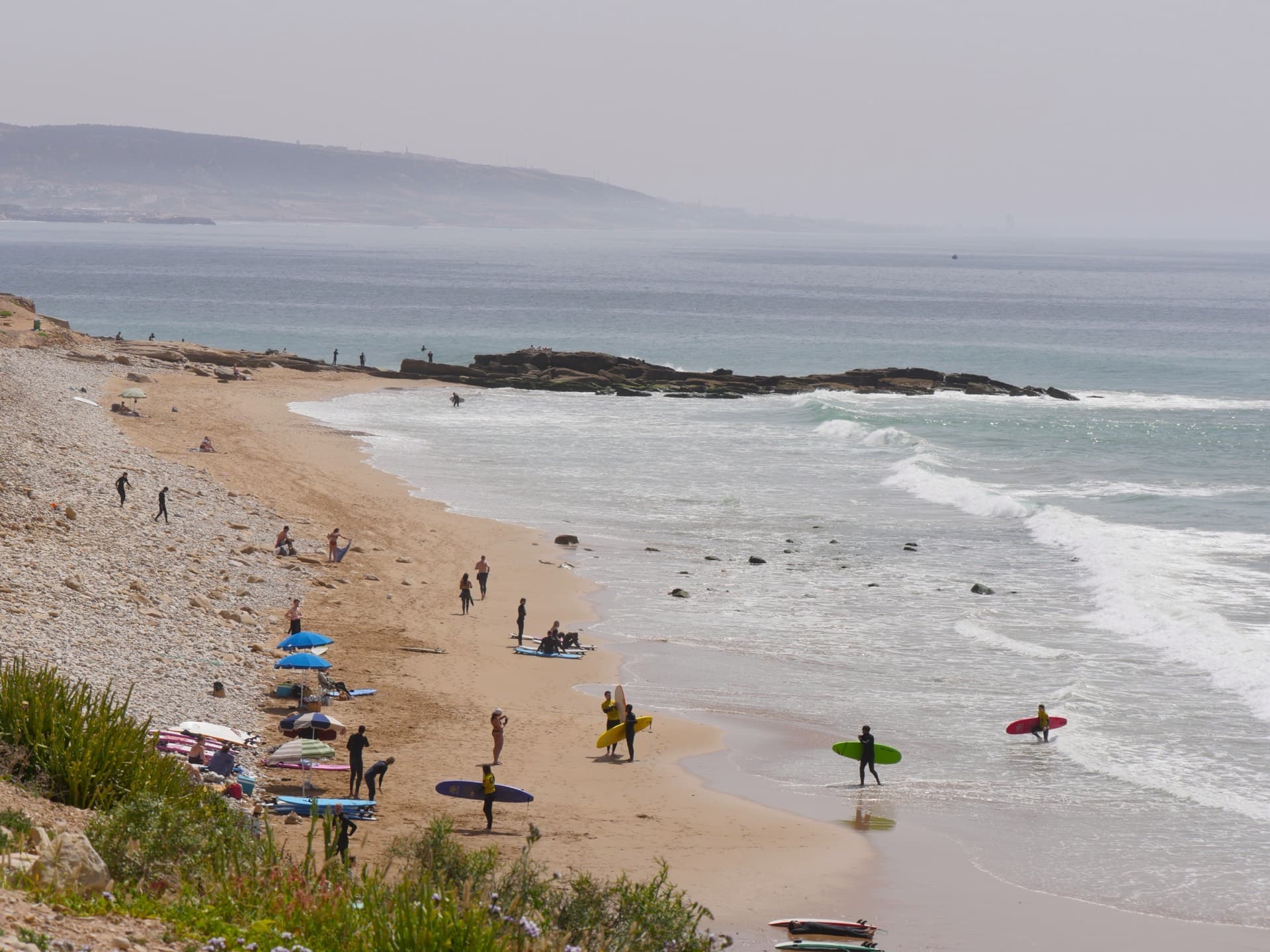 Tamraght beach — Anchor Point, Panoramas and Hash Point